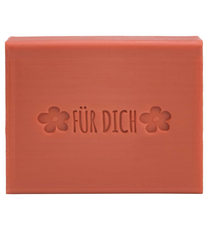 Pflanzenölseife Blutorange "Für Dich!" (120g)