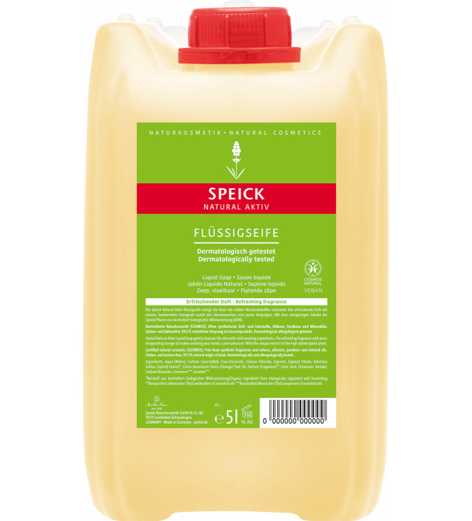 Speick Natural Aktiv Flüssigseife Kanister (5l)