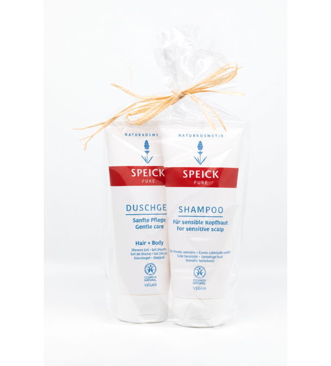 Speick Pure Gift Set "Pure Comfort" – Shower Gel & Shampoo