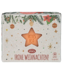 Pflanzen&ouml;lseife Weihnachtsseife Frohes Fest  (120g)