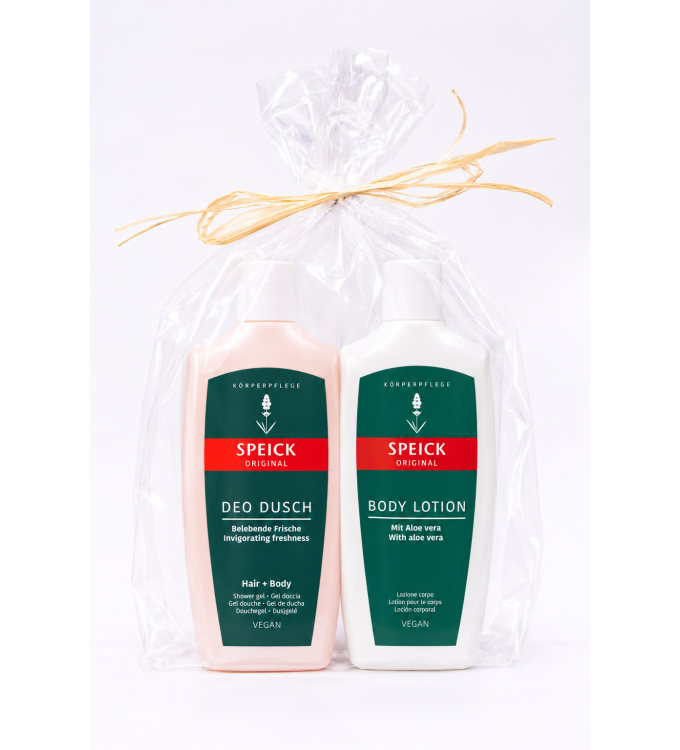 Speick Original Gift Set "Classic Freshness" – Deo Shower & Body Lotion