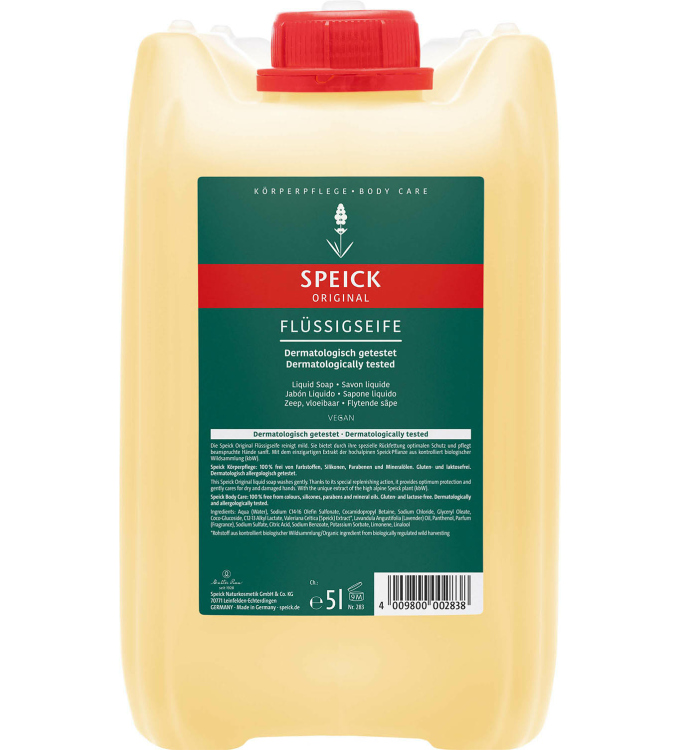 Speick Original Liquid Soap Canister (5l)