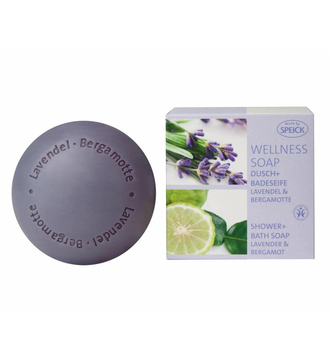 Wellness Soap Shower + Bath Soap Lavender & Bergamot (200g)