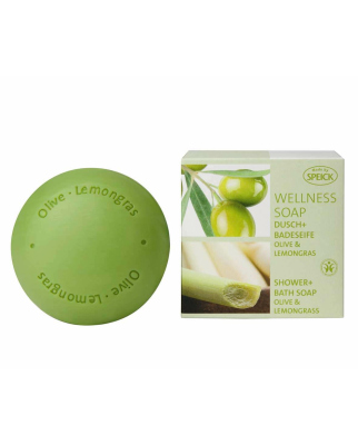 Wellness Soap Dusch + Badeseife Olive & Lemongras (200g)