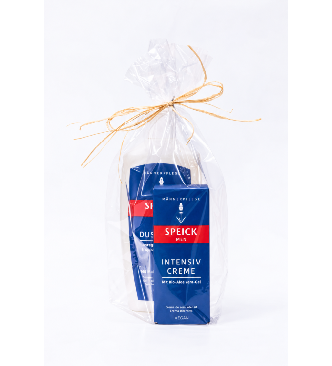 Speick Men Gift Set "Freshly Groomed" – Shower Gel & Intensive Cream