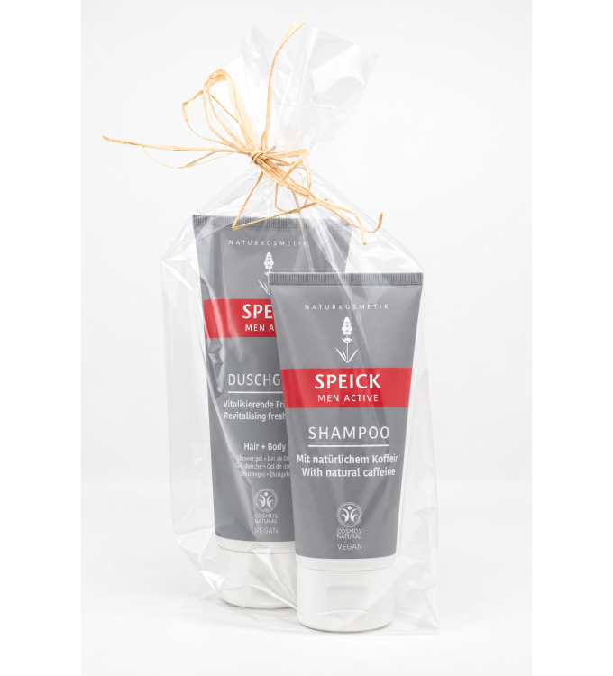 Speick Men Active Gift Set "Active Start" – Shower Gel & Shampoo