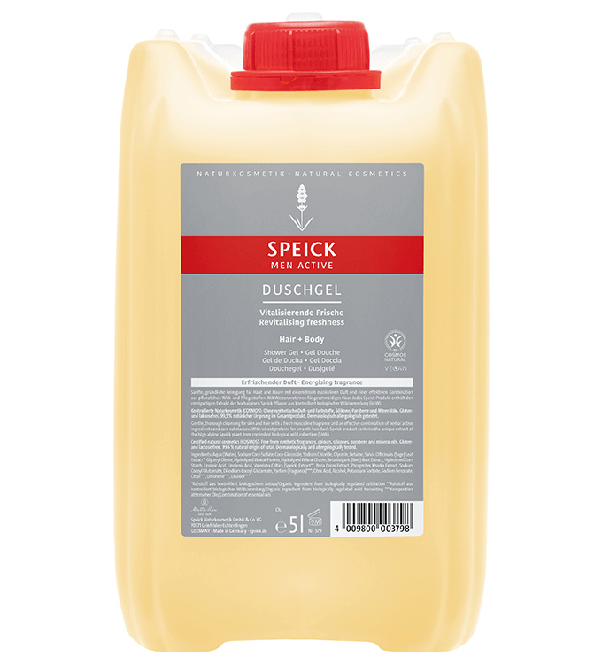 Speick Men Active Shower Gel Canister (5l)